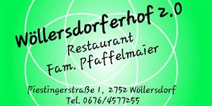 Logo für Restaurant Wöllersdorferhof 2.0